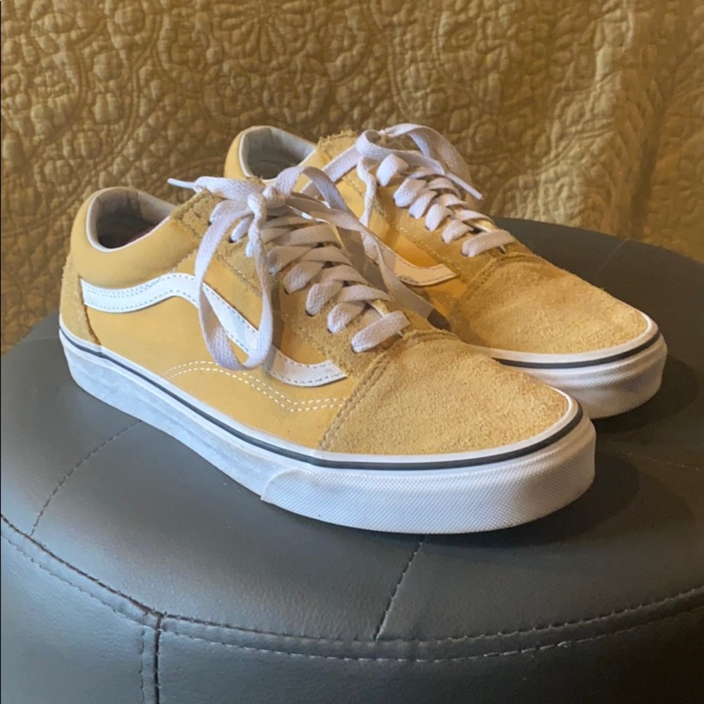 Yellow Old School Vans